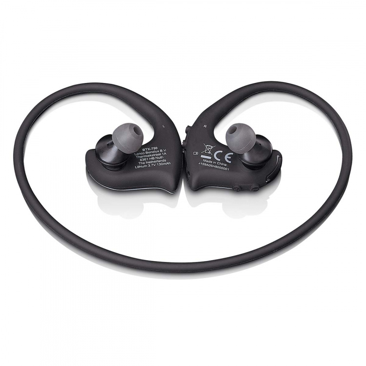 Lenco Stænktæt Sport Bluetooth-hovedtelefon og MP3-afspiller i 1