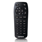 Lenco Stereo DAB+ FM-radio med Bluetooth® Sort