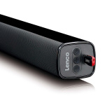 Lenco 90 cm soundbar med 80 W RMS, Bluetooth, USB, indbygget subwoofer og HDMI (ARC)