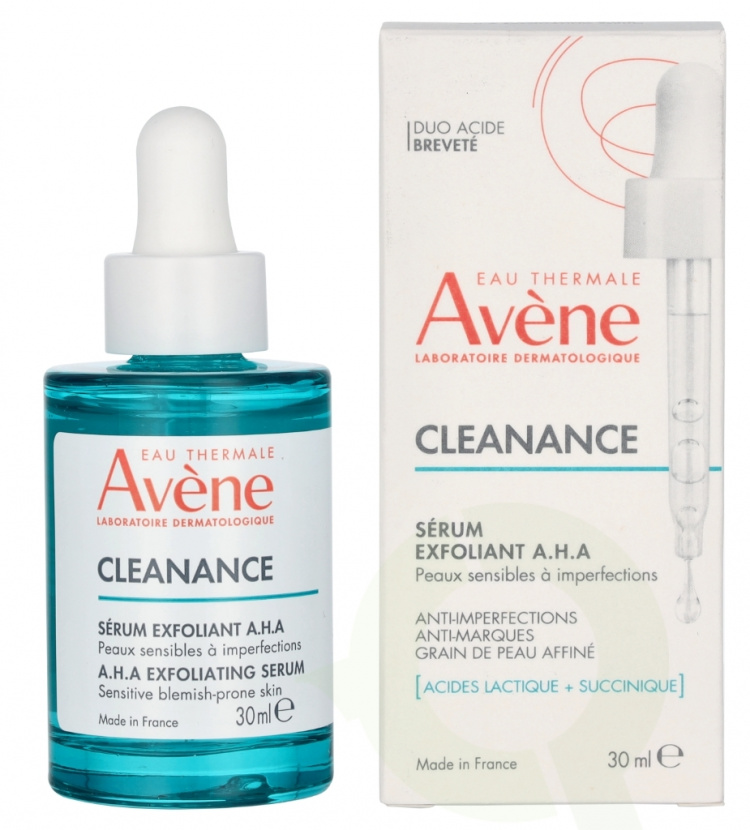Avene A.H.A. Exfoliating Serum 30 ml Sensitive Blemish-Prone Skin