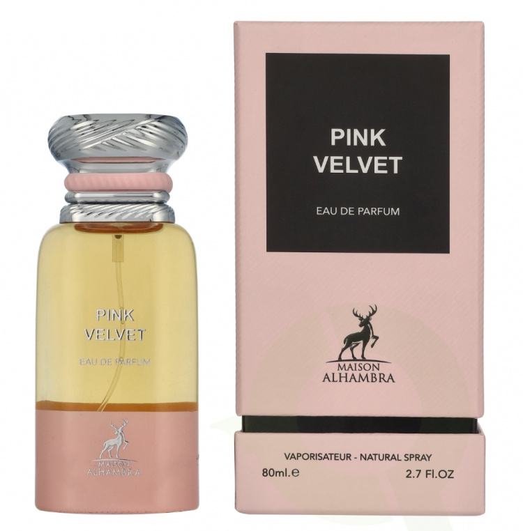 Maison Alhambra Pink Velvet (Rose Petals) Edp Spray For Women 80 ml