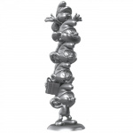 Plastoy The Smurfs Resin Statue Smurfs Column Silver Limited Edition 50 cm