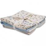 That\'s Mine Bora Muslin Cloth 3-pack - Sprinkles Hearts Off White - Onesize