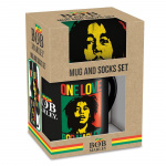 Pyramid International BOB MARLEY MUG & SOCK SET - UK størrelse 3-8 / EU størrelse 36-41