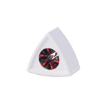 Rycote Microphone Flag Triangular White