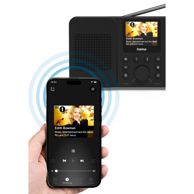 Hama Radio Dab+ Fm Internet DIR10 Bluetooth