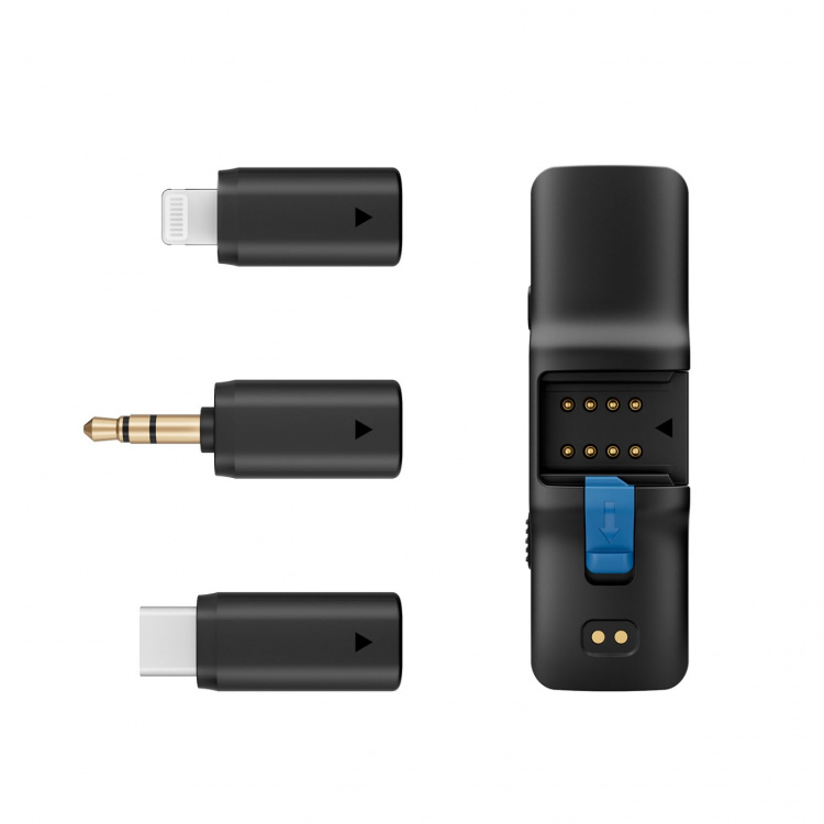 BOYA Mikrofon BOYALINK V2.0 3,5mm Trådløst X2 System Lightning USB-C