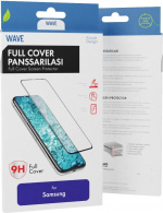 Wave Fuldt cover, Samsung Galaxy A51 / A51 5G, sort
