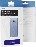 Wave silikonebeskytter, Samsung Galaxy A41, gennemsigtig