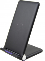 Wave Qi Desktop Stand 15W med trådløs opladning, sort Wave Qi Desktop Stand 15W med trådløs opladning, sort
