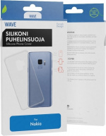Wave silikone cover, Nokia X10 / X20, gennemsigtig