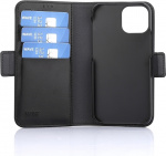 Wave Duo BookCase, iPhone 13 mini, sort