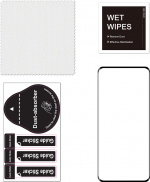 FoneKit Full Cover panserglas, OnePlus 11, sort