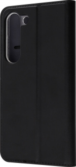 FoneKit BookCase beskyttelsesetui, Samsung Galaxy S23, sort FoneKit BookCase beskyttelsesetui, Samsung Galaxy S23, sort