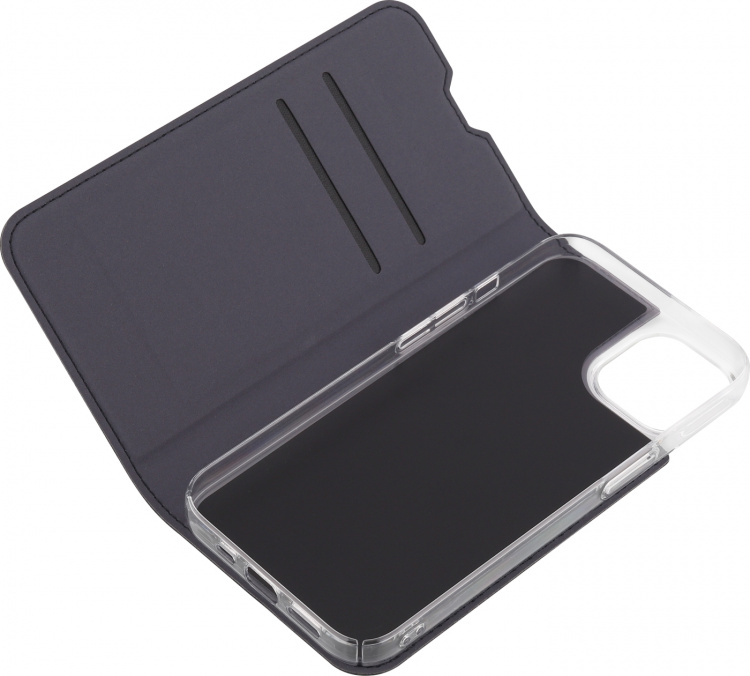 FoneKit BookCase beskyttelsesetui, iPhone 13, sort