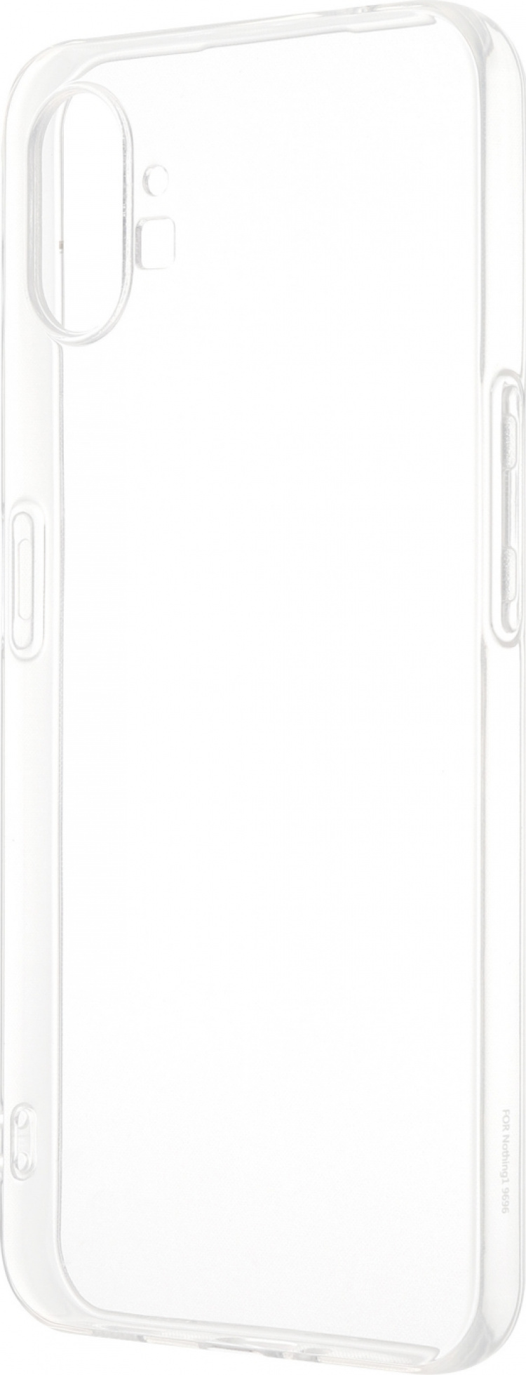 FoneKit silikone cover, Nothing Phone (1), gennemsigtig