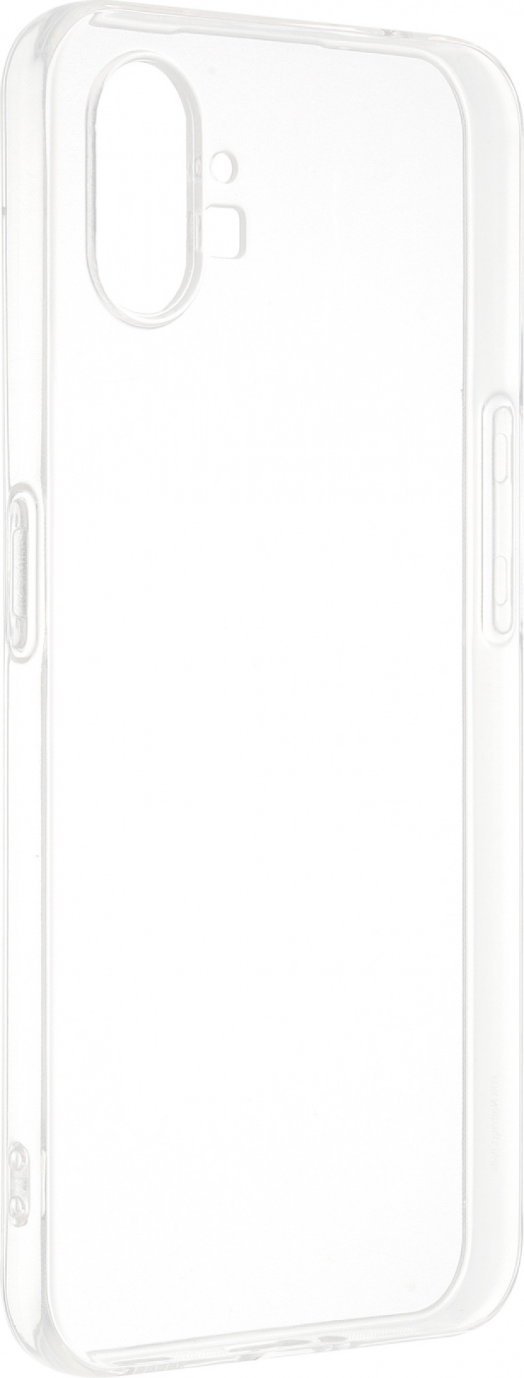 FoneKit silikone cover, Nothing Phone (1), gennemsigtig