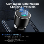 FoneKit Travel 100W biloplader FoneKit Travel 100W biloplader