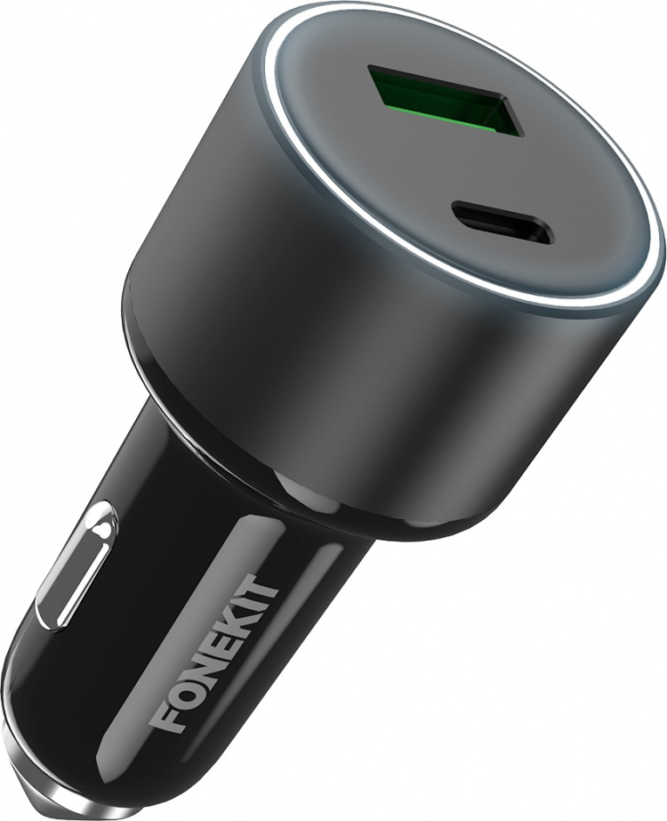 FoneKit Travel 100W biloplader FoneKit Travel 100W biloplader