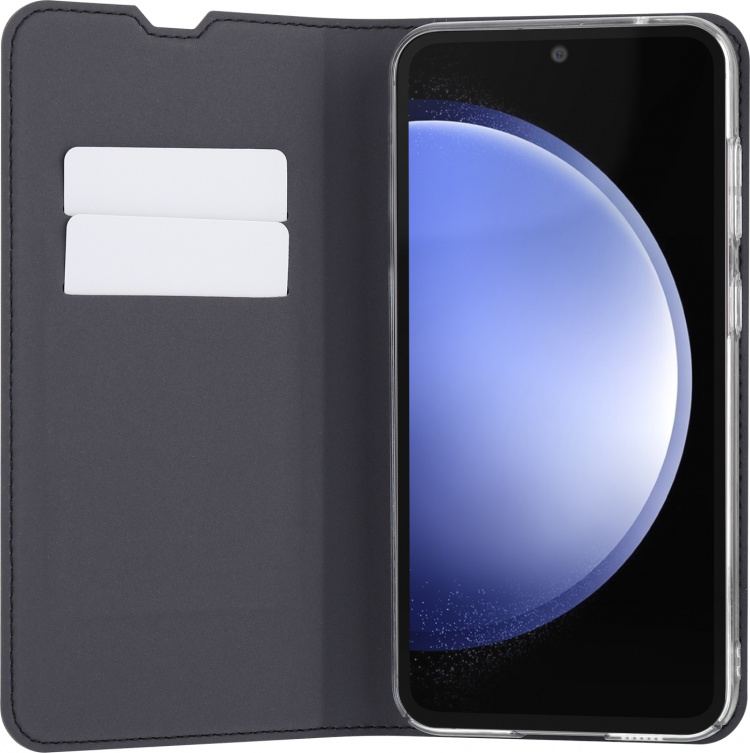 FoneKit BookCase beskyttelsesetui, Samsung Galaxy S23 FE, sort