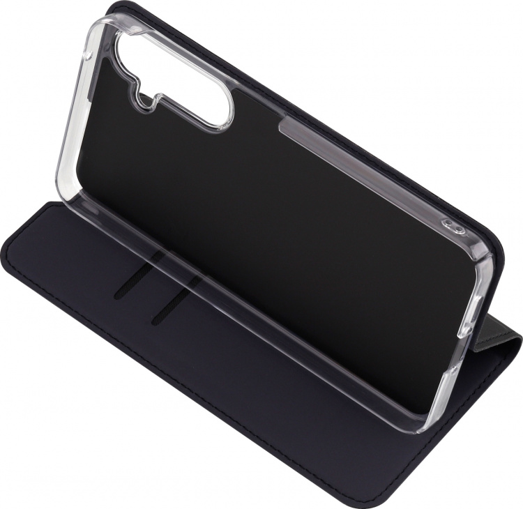 FoneKit BookCase beskyttelsesetui, Samsung Galaxy A15, sort