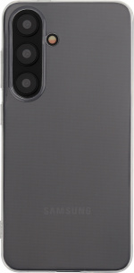 FoneKit silikonebeskytter, Samsung Galaxy S24, gennemsigtig FoneKit silikonebeskytter, Samsung Galaxy S24, gennemsigtig