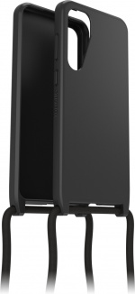 Otterbox React Necklace beskyttelsesetui med rem, sort, Samsung Galaxy S24+