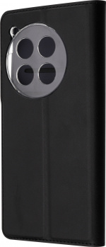 FoneKit BookCase beskyttelsesetui, OnePlus 12, sort FoneKit BookCase beskyttelsesetui, OnePlus 12, sort