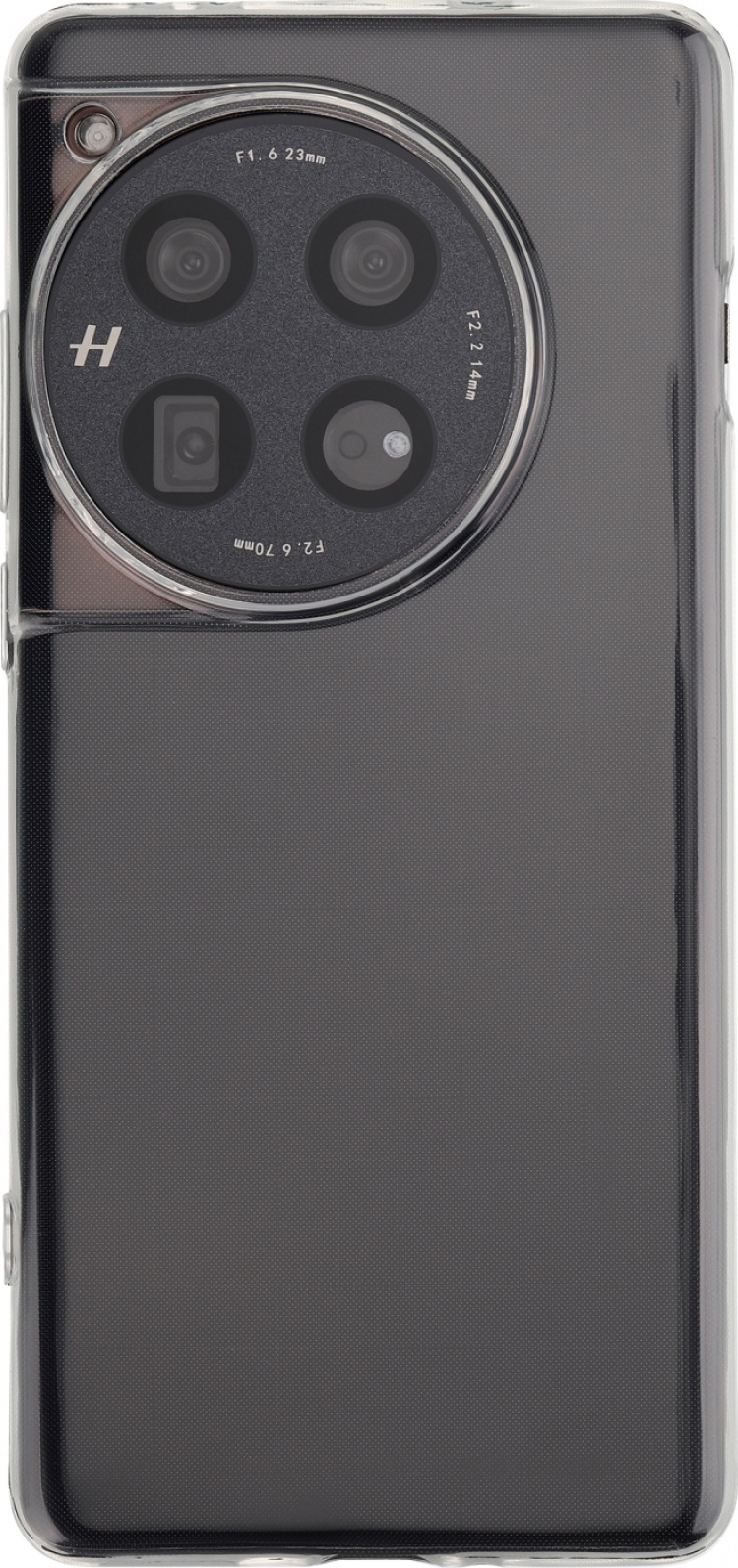 FoneKit silikonebeskytter, OnePlus 12, gennemsigtig