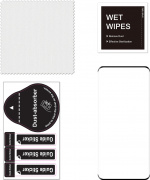 FoneKit Full Cover panserglas, OnePlus 12, sort