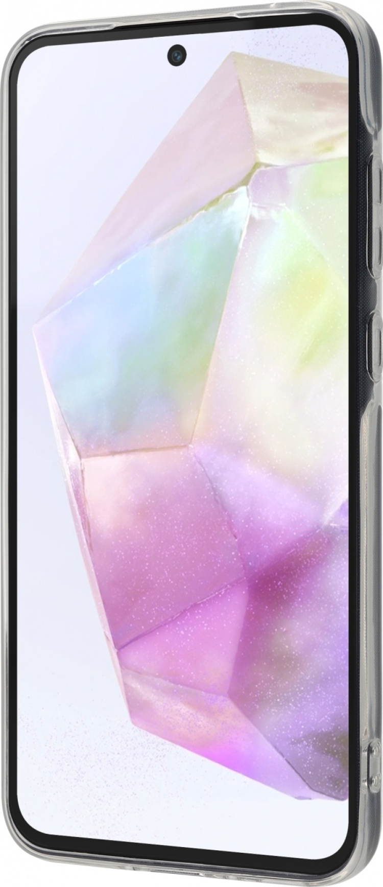 FoneKit silikonebeskytter, Samsung Galaxy A35, gennemsigtig FoneKit silikonebeskytter, Samsung Galaxy A35, gennemsigtig