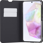 FoneKit BookCase beskyttelsesetui, Samsung Galaxy A35, sort