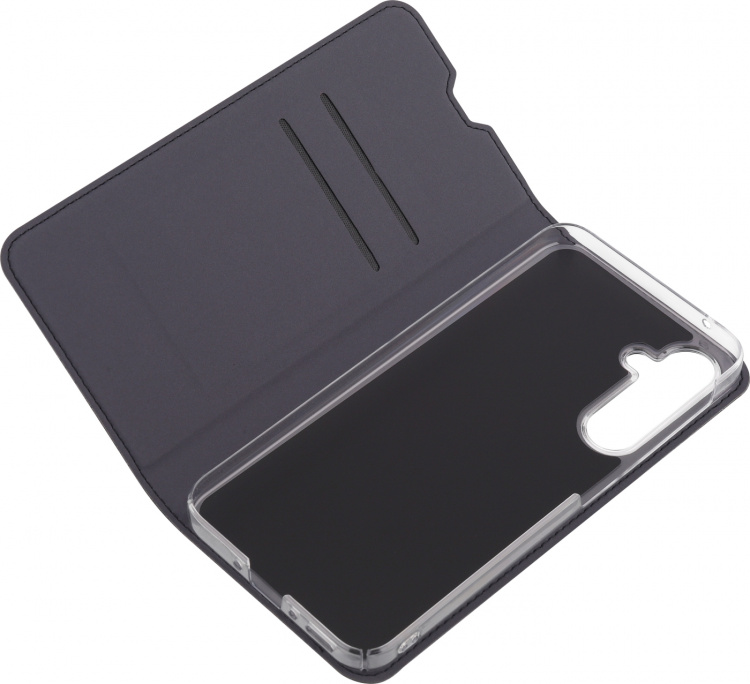 FoneKit BookCase beskyttelsesetui, Samsung Galaxy A35, sort