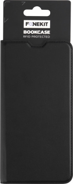 FoneKit BookCase beskyttelsesetui, Samsung Galaxy A35, sort
