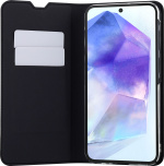FoneKit BookCase beskyttelsesetui, Samsung Galaxy A55, sort