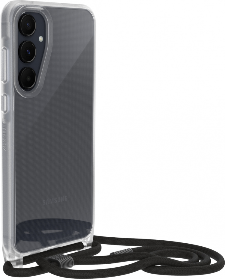 Otterbox React Necklace beskyttelsesetui med strop, klar, Samsung Galaxy A55