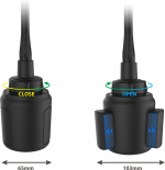 FoneKit bilholder til kopholder FoneKit bilholder til kopholder