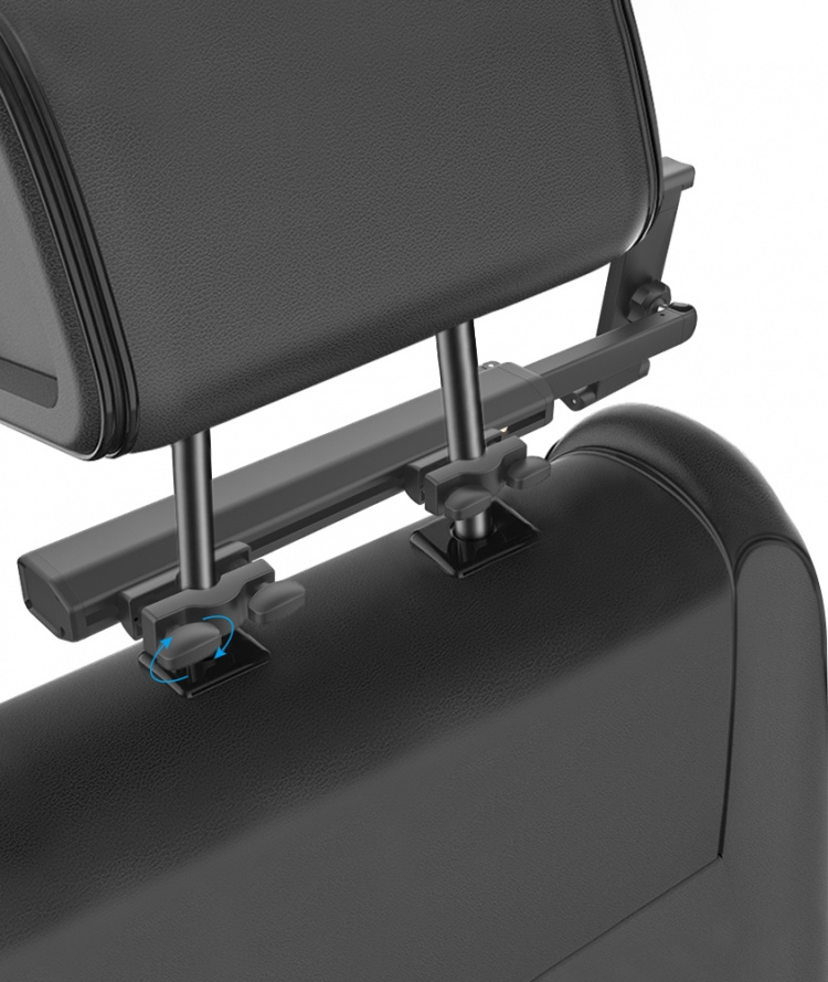 FoneKit bilholder til nakkestøtte, sort FoneKit bilholder til nakkestøtte, sort