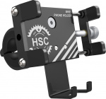 FoneKit Cykelholder i aluminium, sort