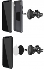 FoneKit Air Vent bilholder til klimaanlæg med magnet FoneKit Air Vent bilholder til klimaanlæg med magnet