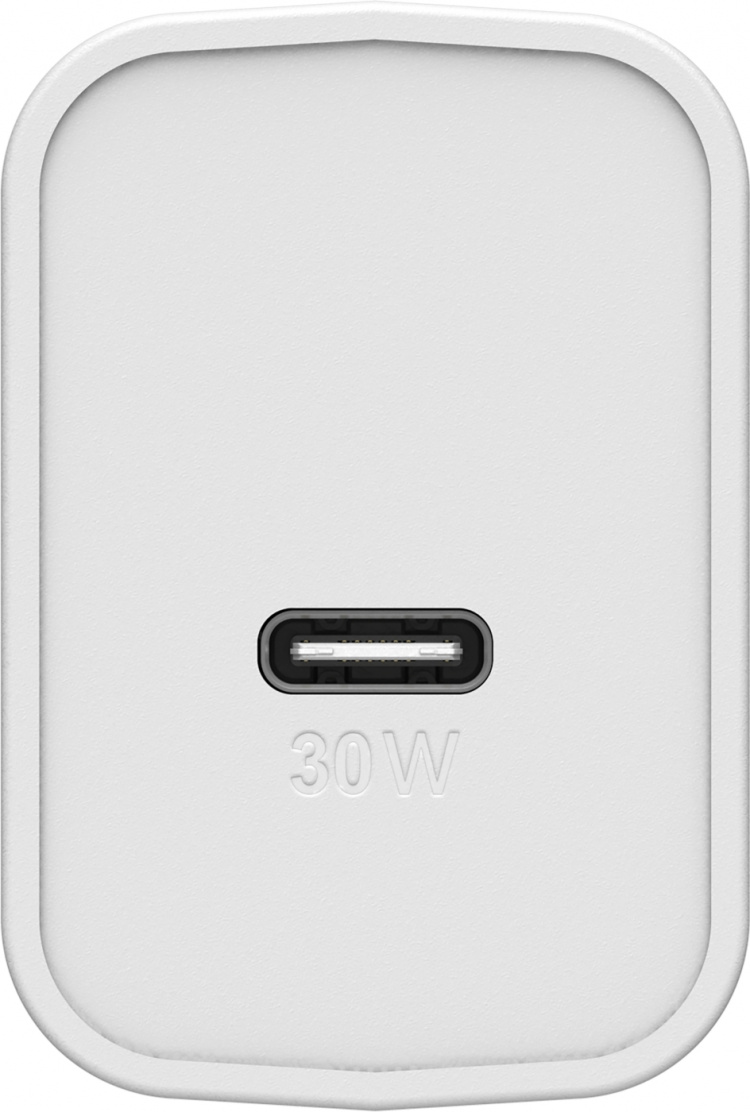 Otterbox 30W hurtigoplader, USB-C, hvid