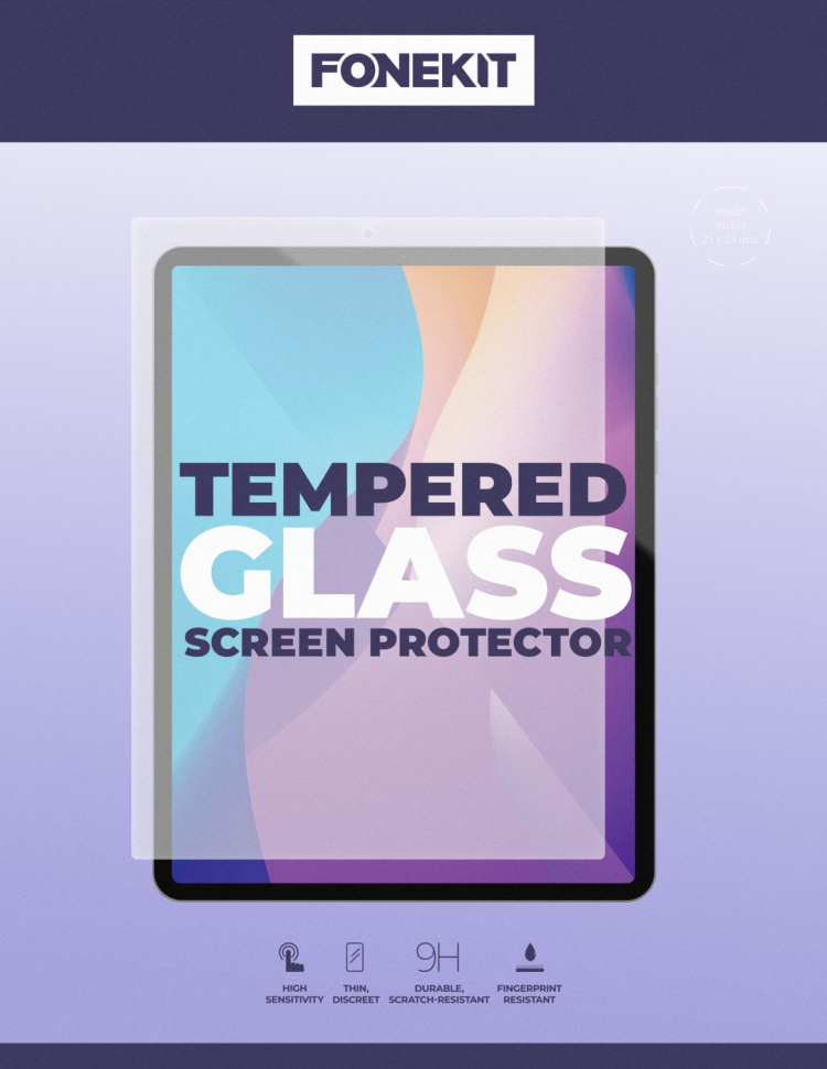 FoneKit panserglas, Lenovo Tab P12 (12,7 FoneKit panserglas, Lenovo Tab P12 (12,7