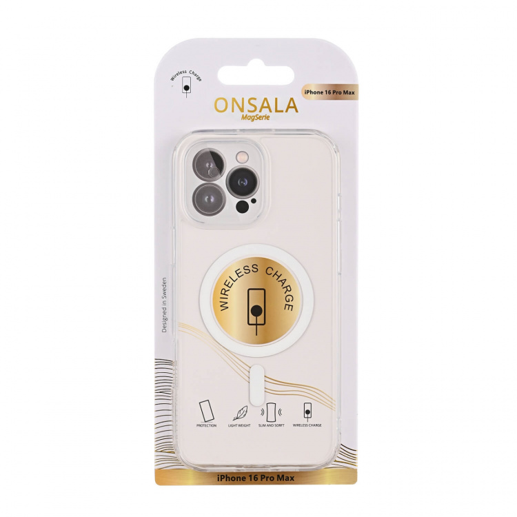 Onsala Cover MagSeries Transparent - iPhone 16 Pro