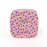 Mobility On Board Vækkeur med lys Billy Leopard-lyserød