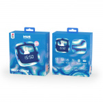 Mobility On Board Vækkeur med lys Billy Blå Bølger