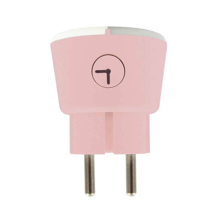 CAPiDi Sikkerhedstimer USB A+C 1-4 3,4A Lyserød CAPiDi Sikkerhedstimer USB A+C 1-4 3,4A Lyserød