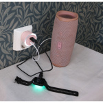 CAPiDi Sikkerhedstimer USB A+C 1-4 3,4A Lyserød CAPiDi Sikkerhedstimer USB A+C 1-4 3,4A Lyserød