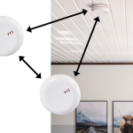 CAPiDi Røgalarm 2-pak Hvid