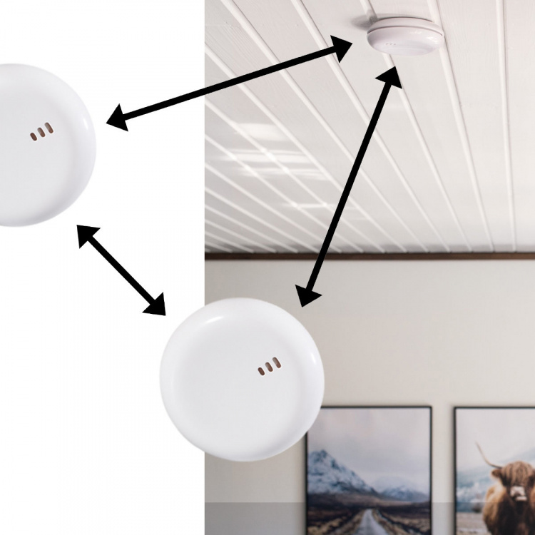 CAPiDi Røgalarm 1-pak Hvid CAPiDi Røgalarm 1-pak Hvid