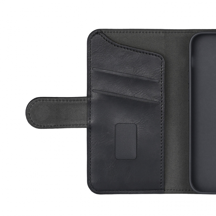 Gear Wallet Samsung S25 Edge Klassisk 3 Kort Sort Gear Wallet Samsung S25 Edge Klassisk 3 Kort Sort